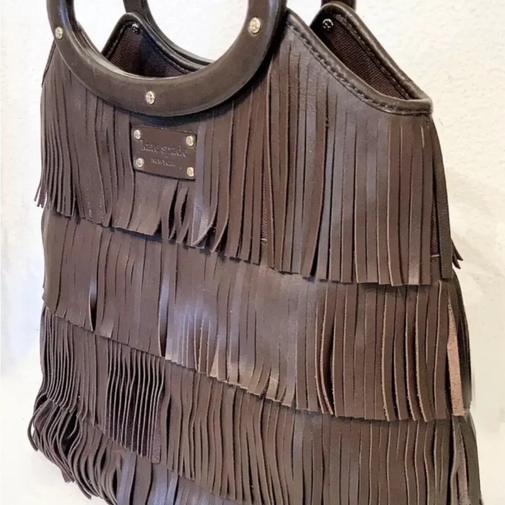 Kate Spade Yuma Ida Fringe Vintage Tote - Picture 3 of 9